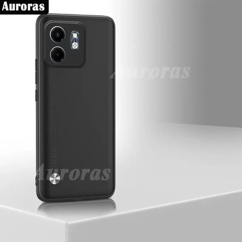 

Luxury PU Leather Case For infinix Smart 9 Back Cover Matte TPU Silicone Shockproof Protection infinix Smart 9 Phone Case Coque