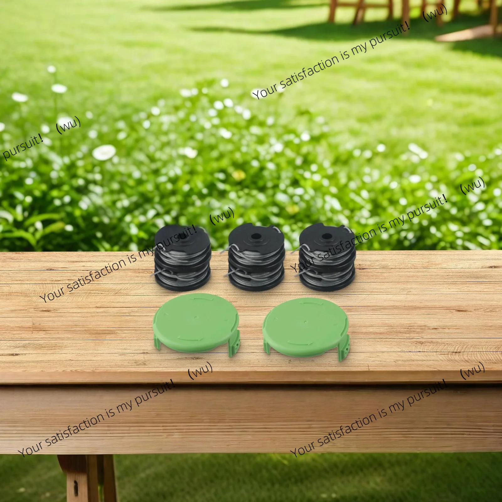 For Grass Trimming SGreenworks 40V Grass Trimmer Double Thread Design For Greenworks G40LT Replacement Spool Grass Trimmer Spool