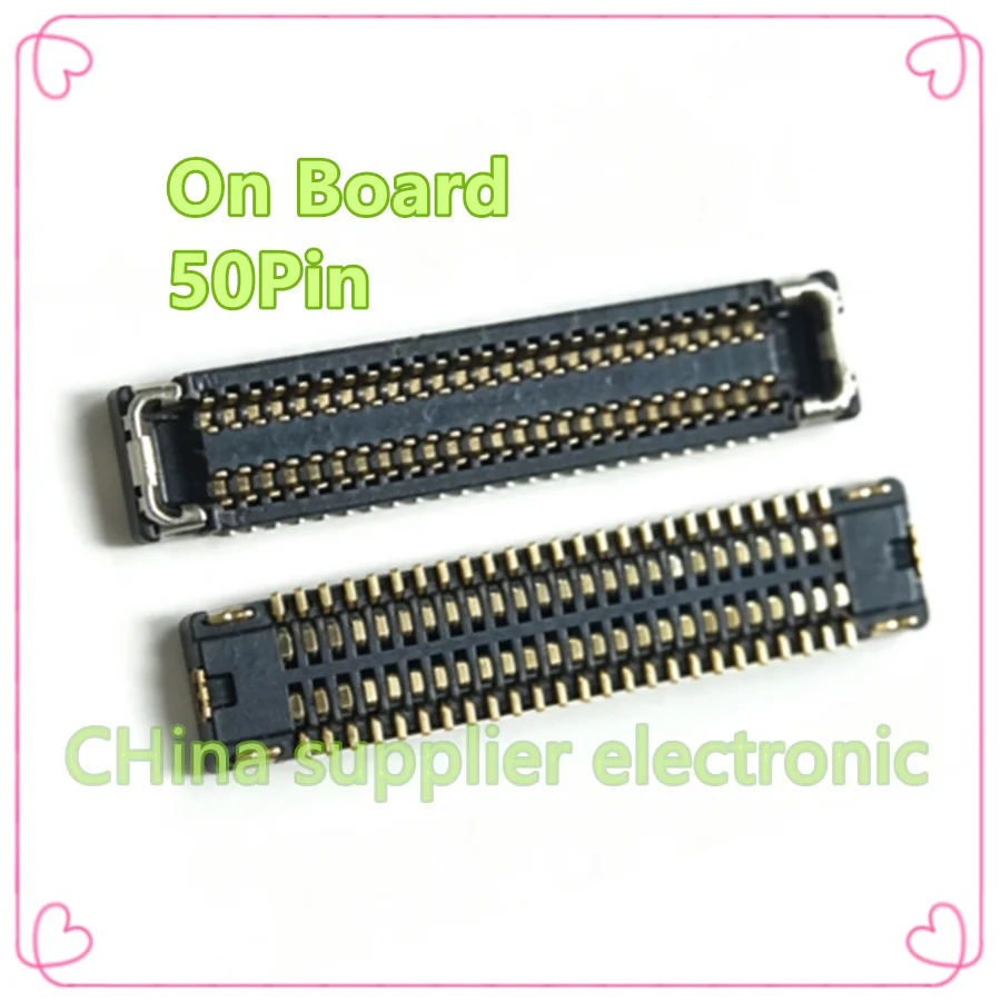 50Pin Charging Dock Port Flex Charger Connector For Huawei Honor Y9 Prime Y9S 9X Pro Board Flex Plug