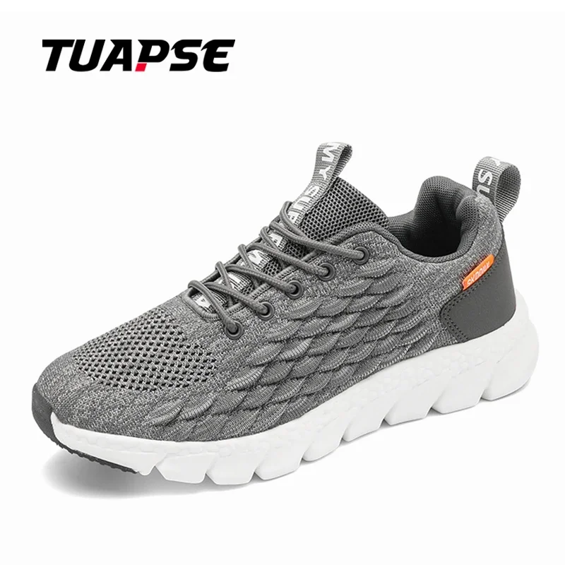 

TUAPSE Men's Sneakers Professional Low-Top Anti-Slip Cushioning Running Shoes Flywire Breathable Lightweight Sports Shoes