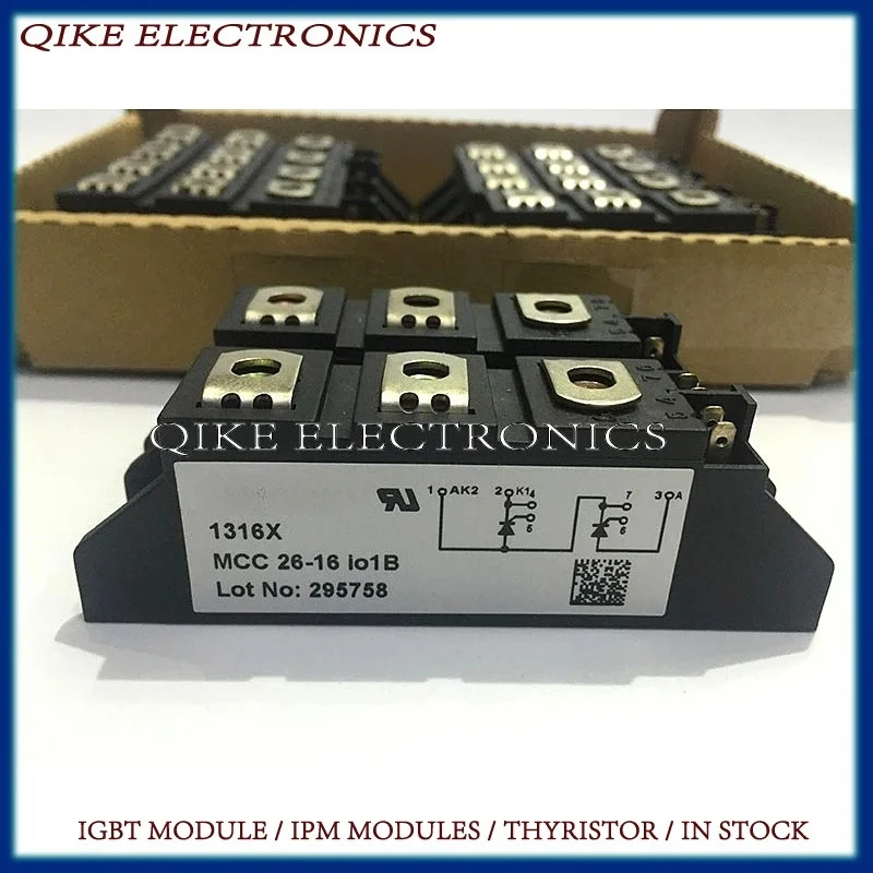 MCC26-16IO1B MCD26-08IO1B MCD26-12IO1B MCD26-14IO1B MCD26-16IO1B MCD26-18IO1B MCC26-14IO1B 새로운 오리지널 IGBT 모듈 재고 있음