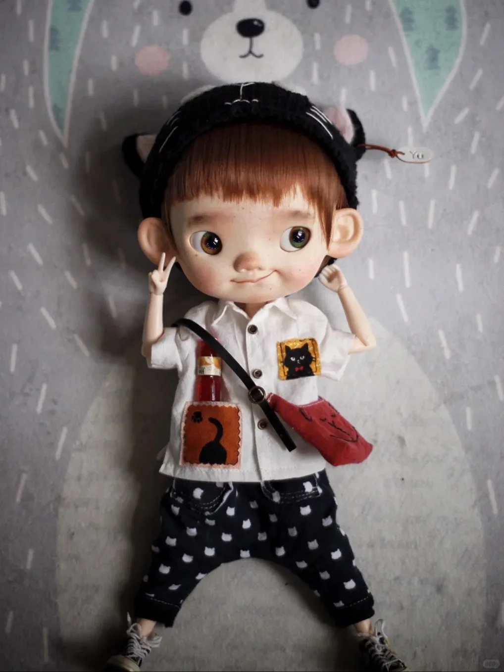 

Новая 1/6 25 см Bucktooth Girl Pipi sd BJD кукла большой материал куклы DIY Премиум смола детская игрушка для девочек бесплатная доставка со склада