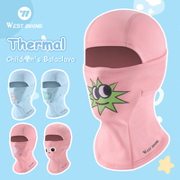 WEST BIKING Children‘s Winter Comfortable Breathable Cycling Caps Riding Face Cover Windproof Outdoor Hiking Warm Neck Face