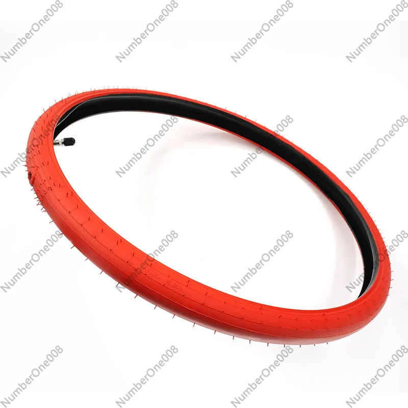 Off-Road Motorcycle Red Low Pressure Tire Puncture Resistance for Trail Woodland