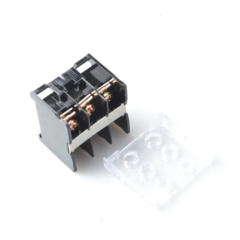 1PCS IN13SBK 20A/3P Rail Combination Terminal Block Wiring Block