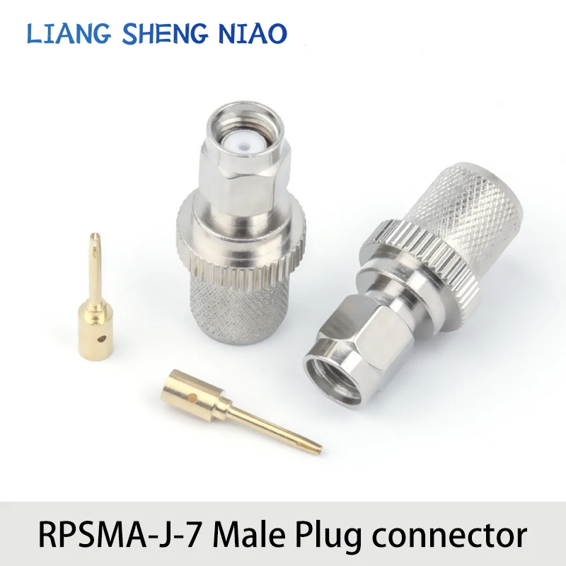 Rp-Sma-J-7 Reverse Polarity Sma Male-7 Pressure Connector Internal Screw Inner Hole Rpsma-J-7 Sma Reverse Connector