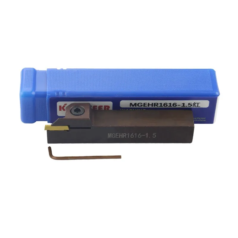 

Maximize Cutting Efficiency with MGEHR16161 5 Lathe Cutter Grooving Tool Holder and 10PCS MGMN150G NC3020 Inserts