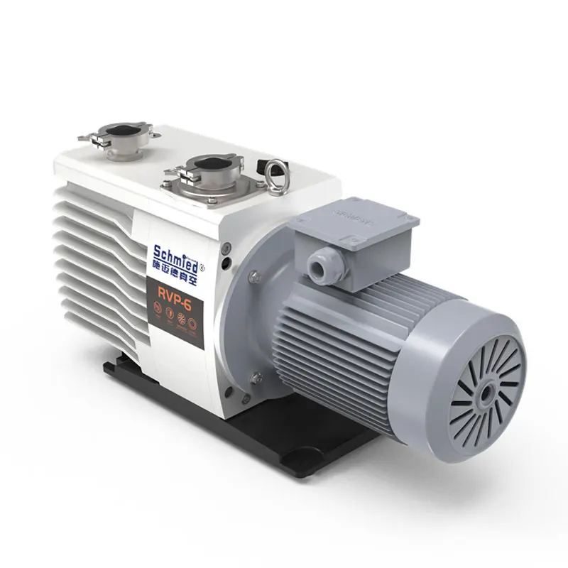 Pompe à vide industrielle réfrigérée à palettes rotatives à deux étages RVP2/4/6/9