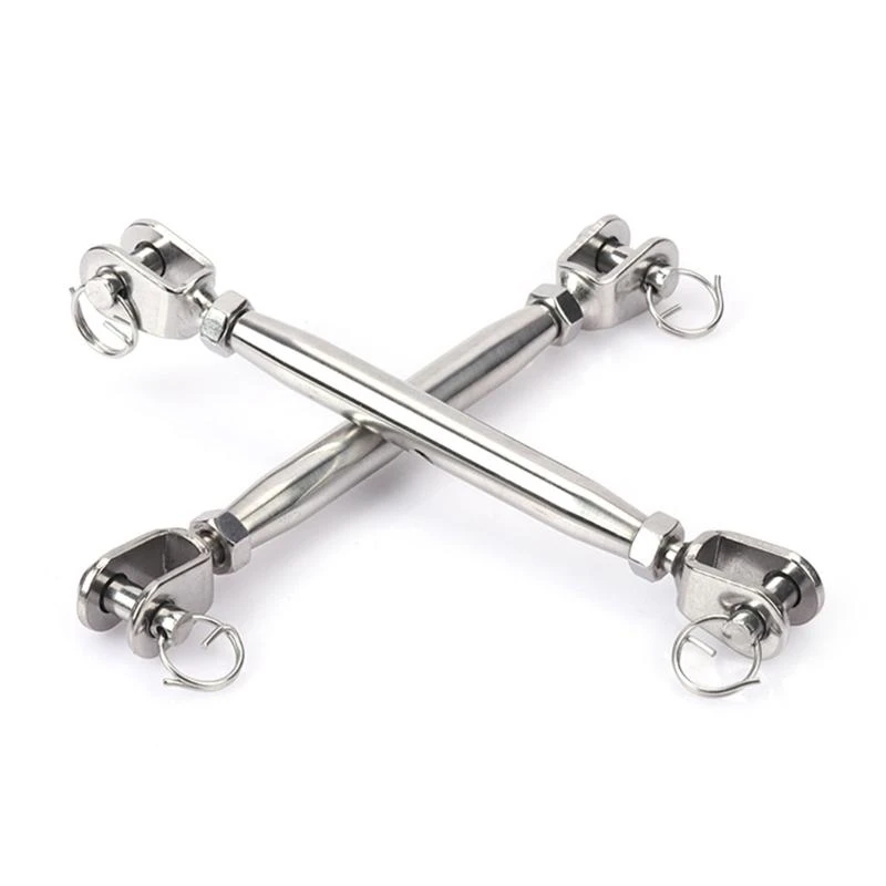 5Pieces Sturdy M6 Turnbuckles Accessories For Rope And Cable Tension Adjustment