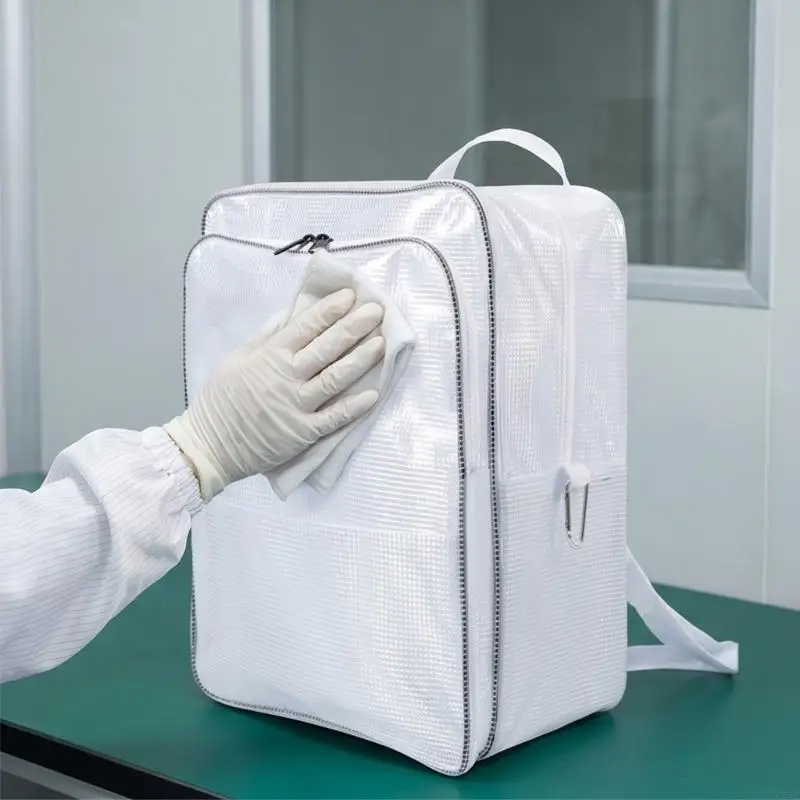Large Conductive PVC Backpack For Electronics In Sterile And Industrial Areas C7AC