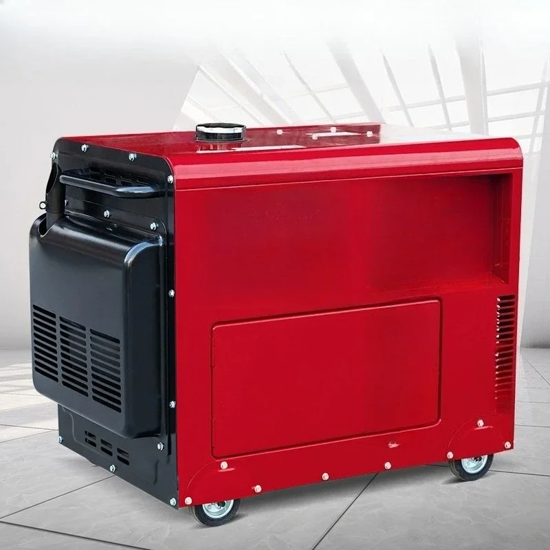 Generator set 3/5/8/10kw small household 12 kW three-phase 380v220V single-phase low noise