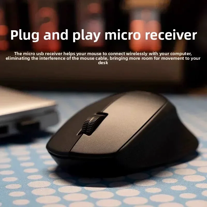 Logitech M330/M331 Mouse silencioso sem fio para laptops e desktops, mouse de computador ergonômico portátil com bateria de longa duração