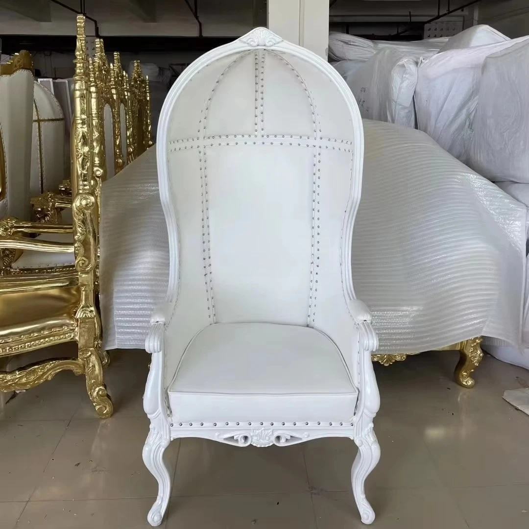 Royal Princess Luxury Wedding High Back Hotel Golden King Chair