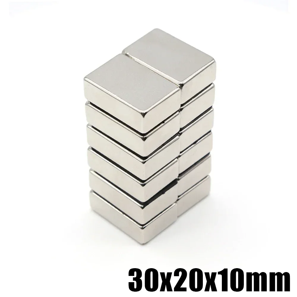 N52 30x20x10 40x20x10 N35 Neodymium  Strong Original Generation Heat System Rectangle Magnets 3D Printer Motor SearchCustomised