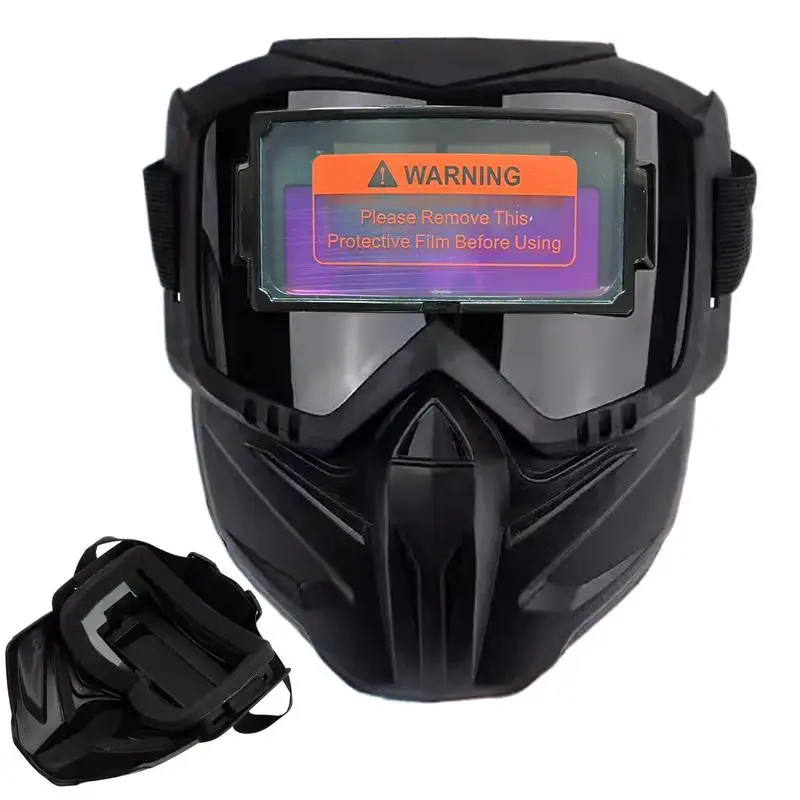 

Special Welding and Cutting Masque Detachable Welding Hood Fireproof Masque Anti-Fog Lightweight Headgear Face Shield for Eye