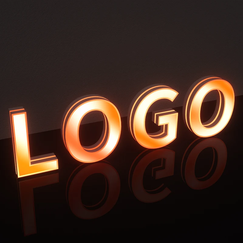 Custom RGB LED 3D Signage Colorful Neon Sign Advertising Letters Logo Lights Hotels Remote Outdoor Business Shop Decoration IP65