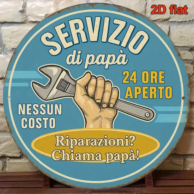 2D Flat, Italian 