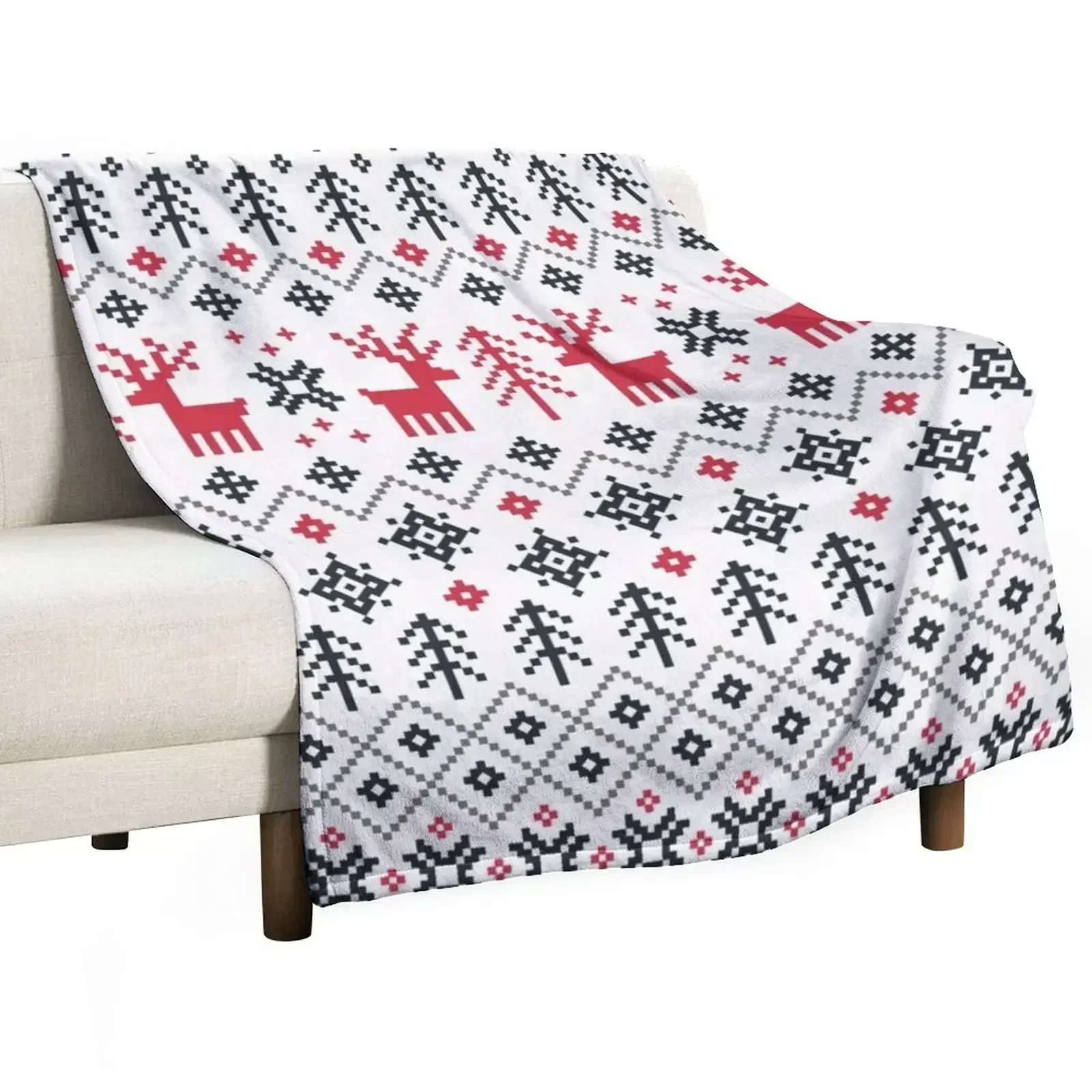 Holiday Sweater Pattern Throw Blanket halloween Soft Blankets Sofas Of Decoration Decorative Throw Cute Plaid Designers Blankets