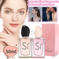 SI Women's perfume 50ml long-lasting floral and fruity romantic, sweet, fresh and elegant deodorizing eau de toilette