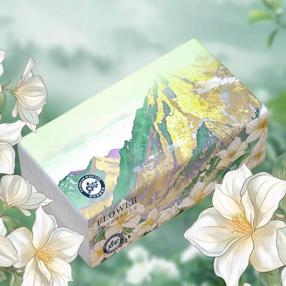 Premium Camellia Scented Soft Napkins Thickened Facial Tissue Wood Pulp Paper Wet Strength Kitchen Bathroom Supply