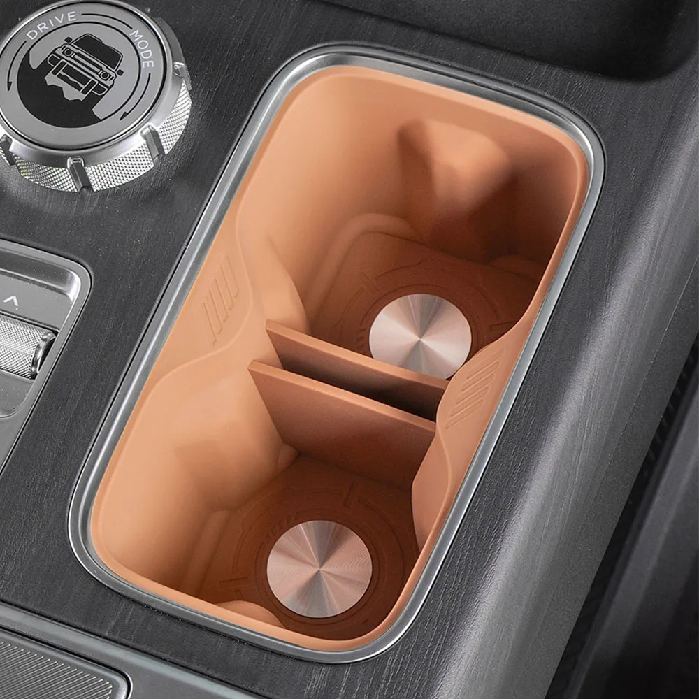 Fit For Chery iCAR V27 2026 Silicone Pad For Central Control Cup Slot Interior Modification Supplies Waterproof Stain-resistant
