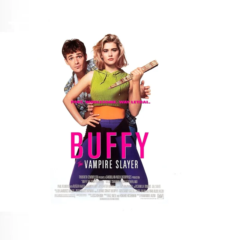 2Style Choose Buffy The Vampire Slayer Movie Art Print Canvas Poster, Living Room Decor, Home Wall Picture
