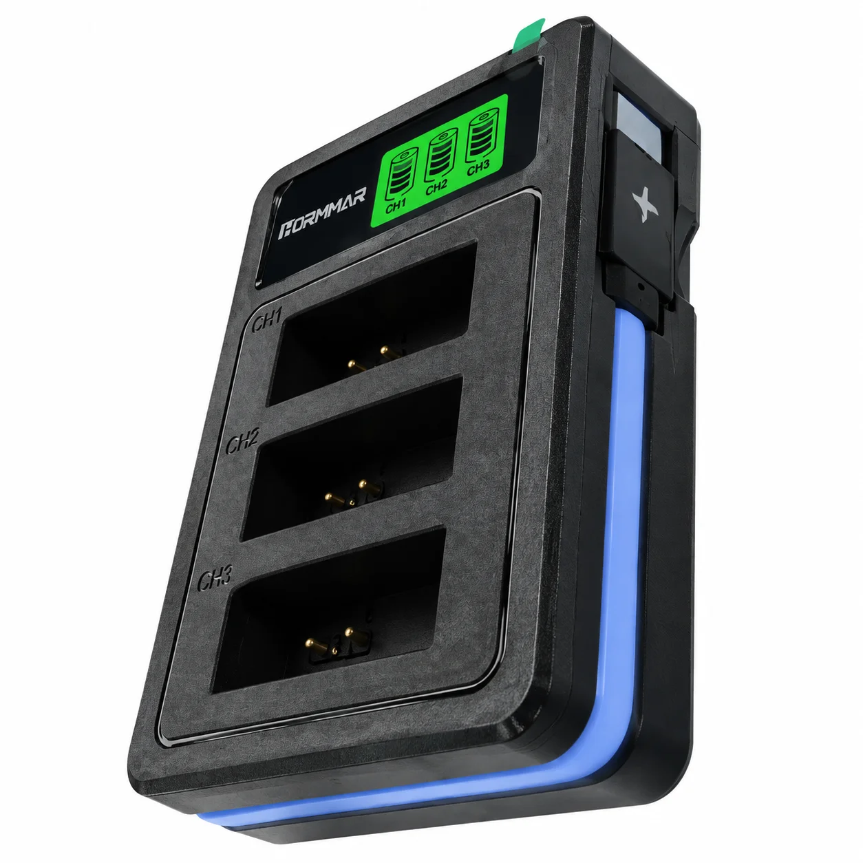 S007 CGA-S007 CGA-S007E DMW-BCD10 3-Slot Triple USB Charger for Panasonic Lumix DMC TZ1 TZ2 TZ3 TZ4 TZ5 TZ11 FX10 FX12 FX100 LX2