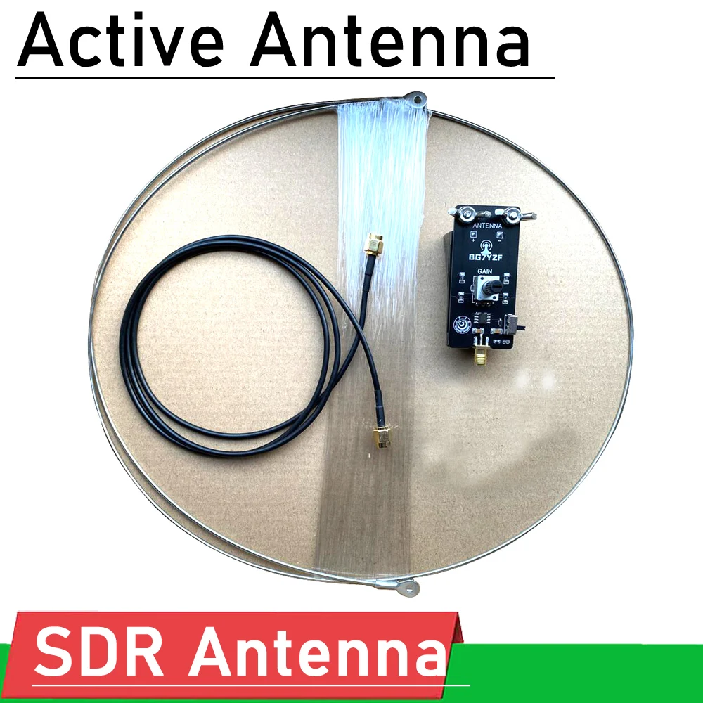 Sdr Loop Antena Anel Ativo Receber Antena Onda Média Antena fm Aviação Aviação Curta Ne592