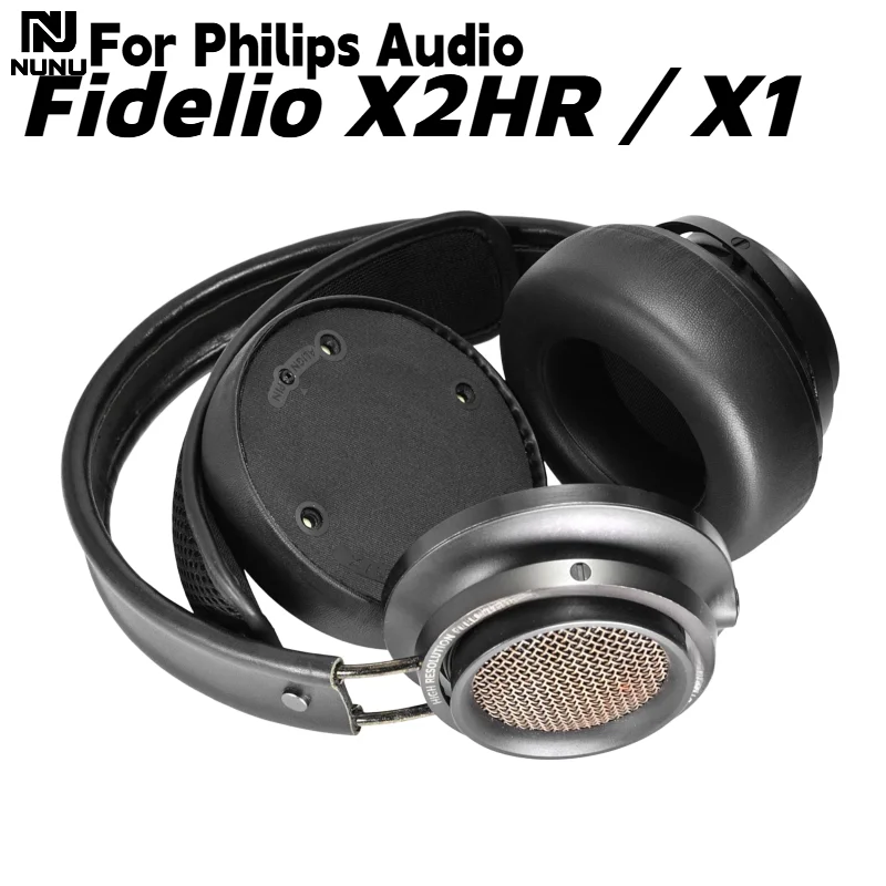 

Replacement Soft Memory Foam Mesh/Ice gel/Flannel Ear Pads With buckle For Philips Audio Fidelio X2HR/X1 Headphones repair parts