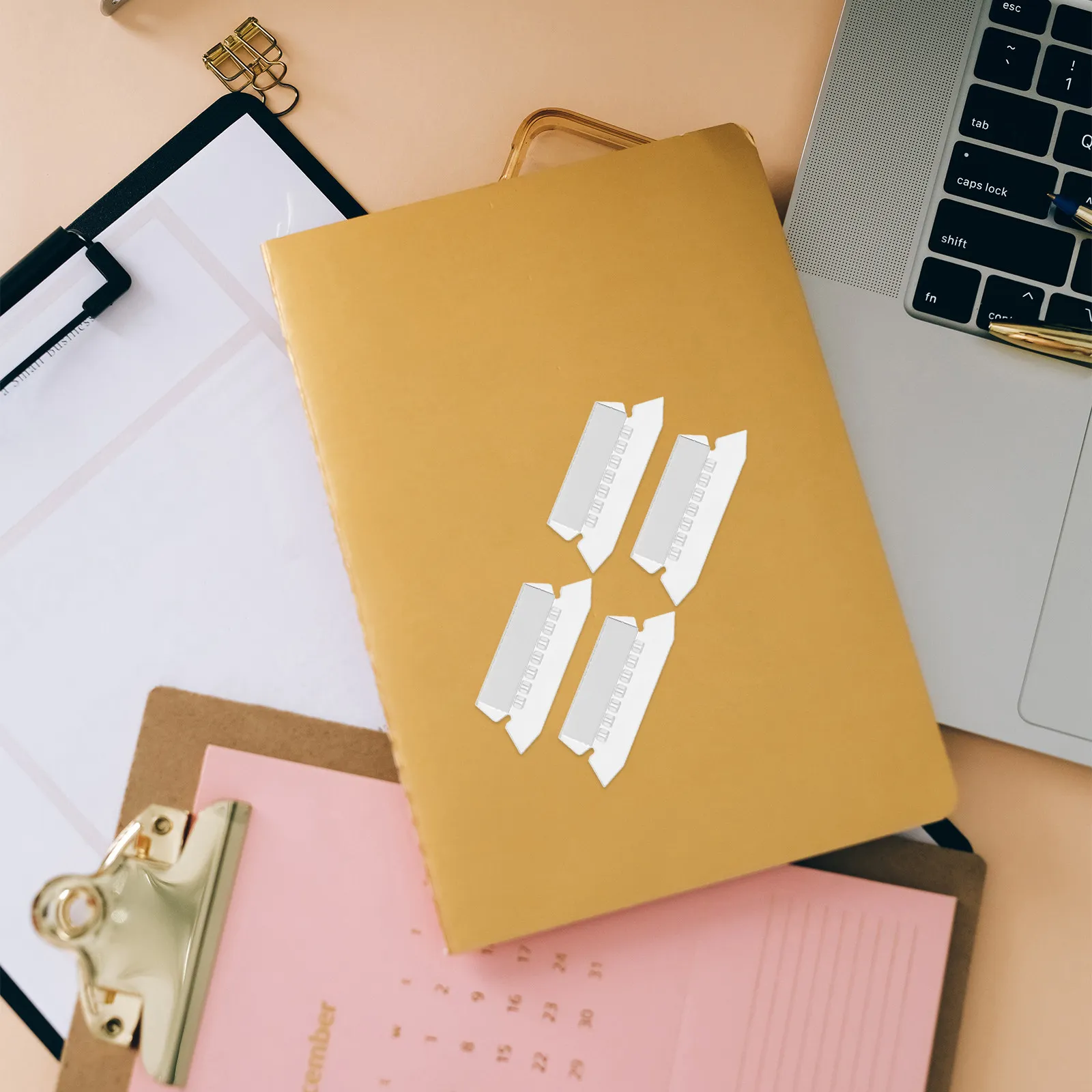 

100Pcs File Management Tools Document Folder Index Tabs Hanging File Organization Labels for Portable Filing System Use