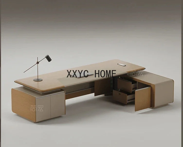 

Boss Desk High-End Entry Lux High-End Manager Kantoortafel En Stoel Combinatie Executive Desk