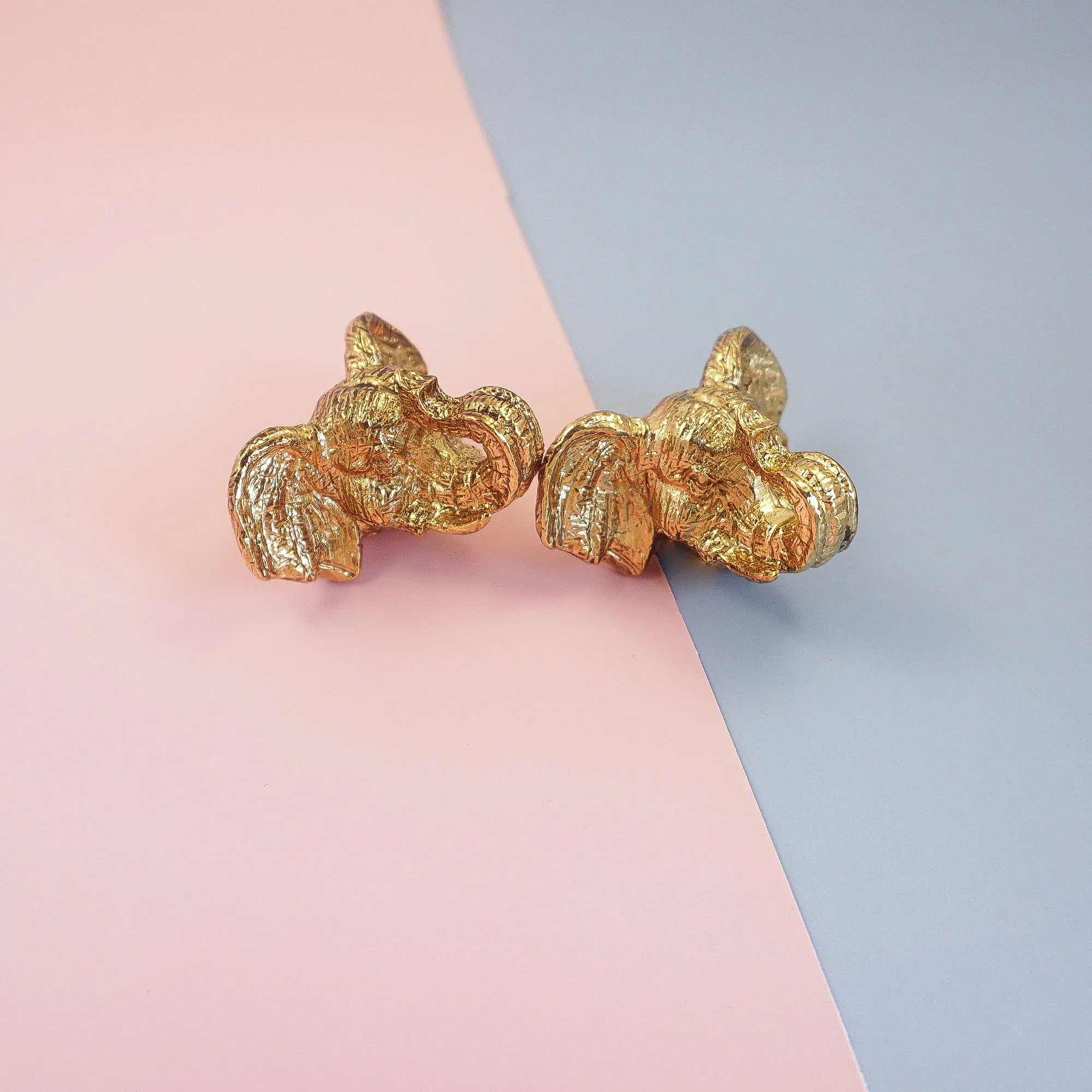 Brass Animal Furniture Hardware Elephant Shape Cabinet Knobs Handles Drawer Pulls Wardrobe Closet Door Knob Kitchen Accessories
