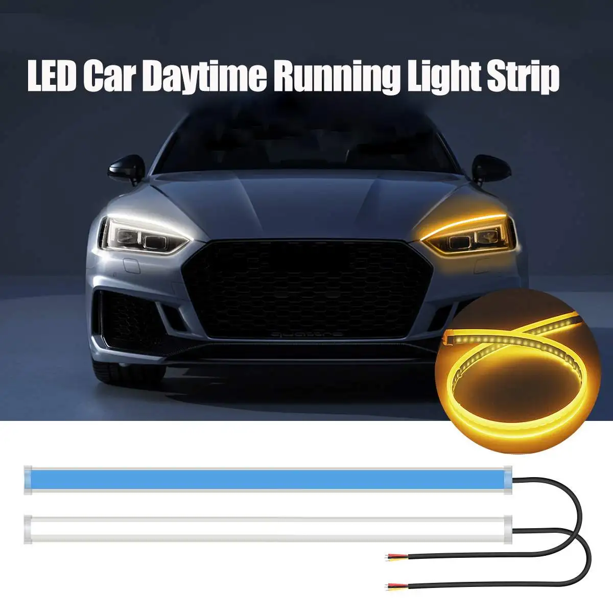 

Светодиодная лента для дневных ходовых огней, 30 см, 12 В