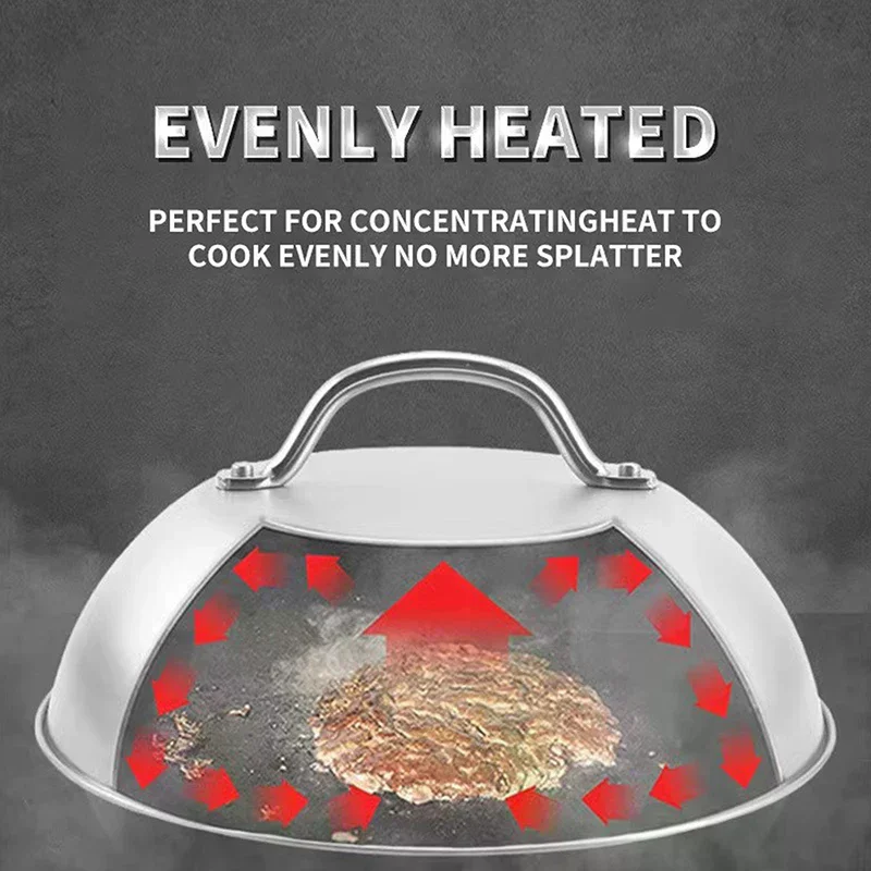 1pc Stainless Steel Oven Squeegee Cover - Perfect Barbecue Tools Accessory For Outdoor Camping, Picnics, And Back To School