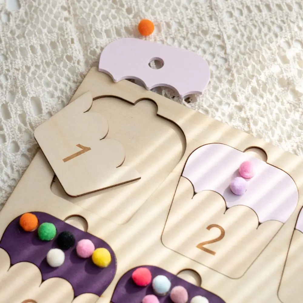 Jogo de posicionamento de madeira montessori colorido brinquedos de treinamento de concentração infantil educacional engraçado jogos de classificação de cores