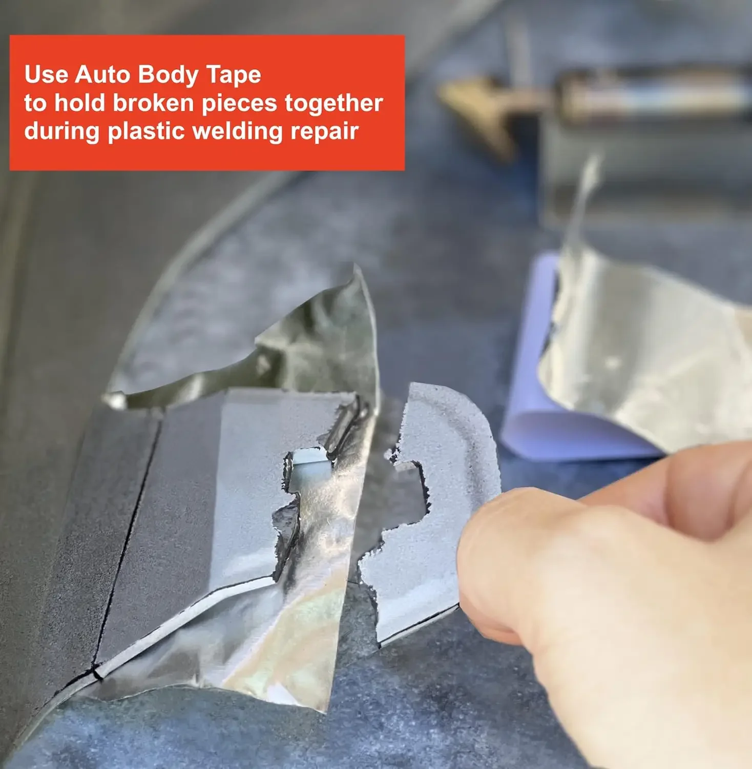 Professional Grade HD Aluminum Tape for Cars & Trucks - Fix Leaks, Seal Hoses, Repair Wires - 12 Rolls