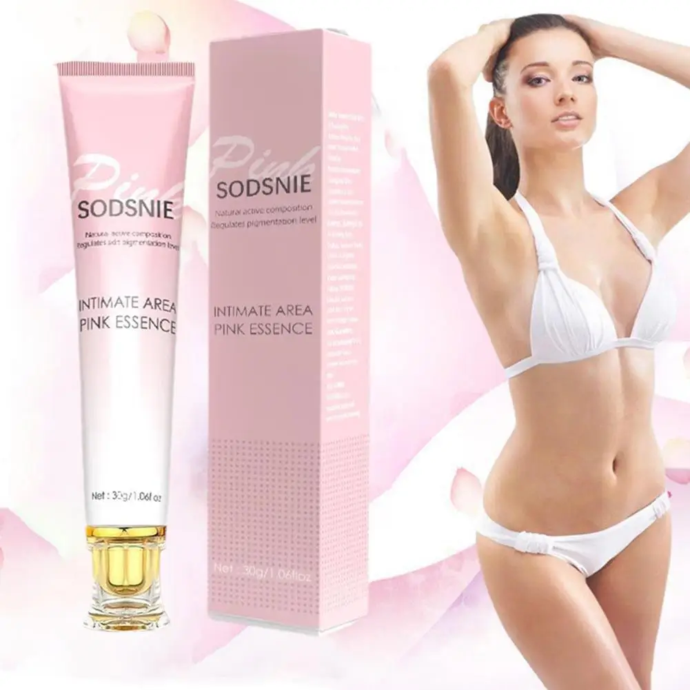 Pink Essence Cream Private Parts Underarm Bleaching Care Cream Body Butt Lightening Darkness Serum Knee Body Beauty Removal P0Q3