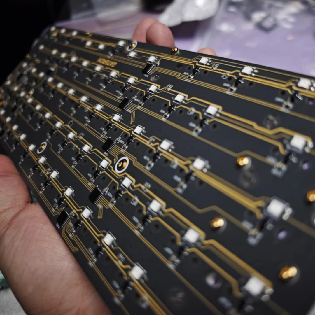 Gateron Gt60pro Magnetic Shaft Pcb Board Fine Tuning Driver Gaming Keyboard Component Nano Coating 0.1Ms 8KHz RGB