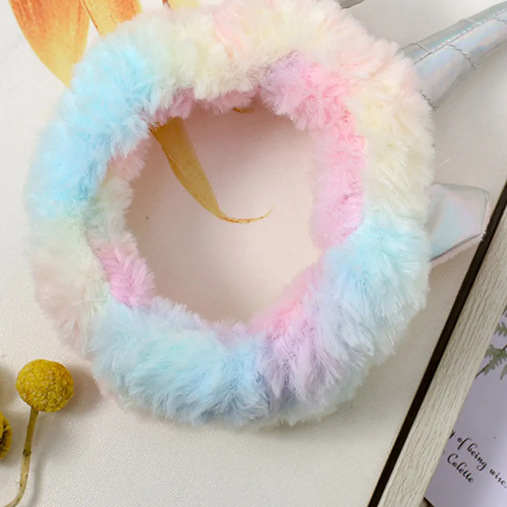 

Unicorn Hair Cute Elastic Headb s Girls Lightweight Sequins Party Daily Wear Photo Props Stylish Headdress Accessories