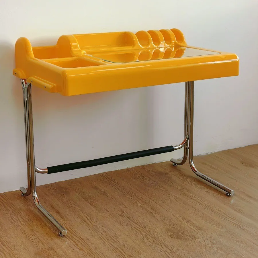 Cream style dresser oversized storage space desk ins Internet celebrity makeup table