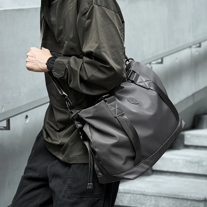 MATE ELAN Waterproof Sports Duffel Bags Multifunctional Large Capacity Men Travel Handbag Short Trip Weekend Gym Fitness Bag