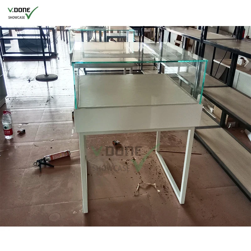 custom.Direct Factory Sale Mobile Phone Display Glass Cabinet Elegant Shop Decoration Jewelry Counter Design Showcases