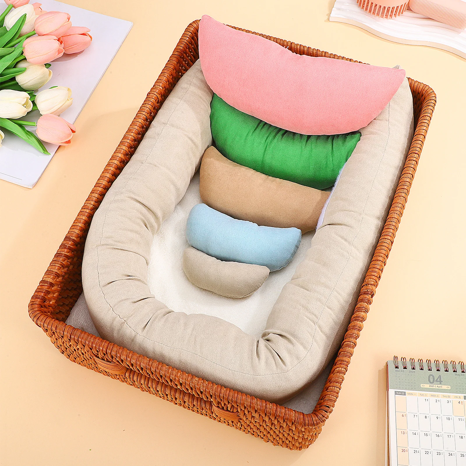 

6pcs Photography For Baby Newborn Child Photo Shoot Pillow Studio Session Props Bedroom Decor Kids Photography Pillow Props