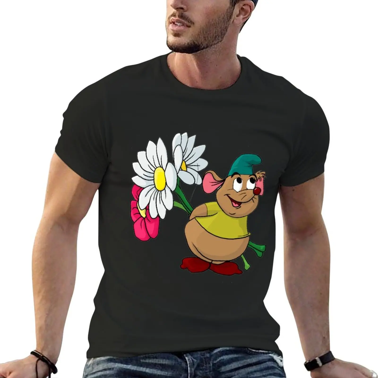 mouse silouhette T-Shirt graphic shirts sublime clothing for men