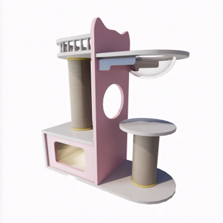 Casa para gatos barata, casas y muebles para mascotas, parque infantil grande, casa de árbol de madera grande para interiores, estante de escalada para gatos