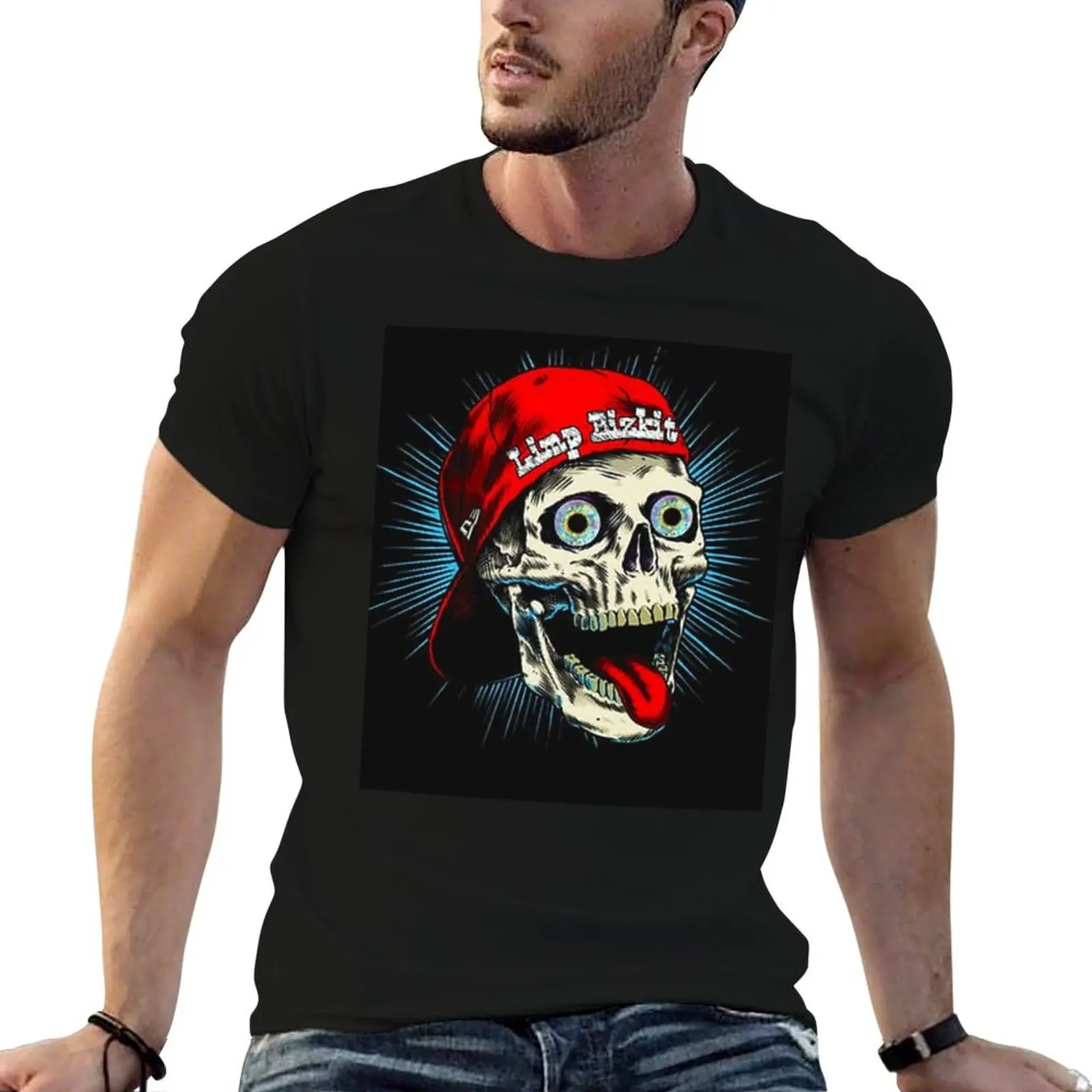 

T-Shirt custom print shirt Bizkit Limp cotton pack shirt t t