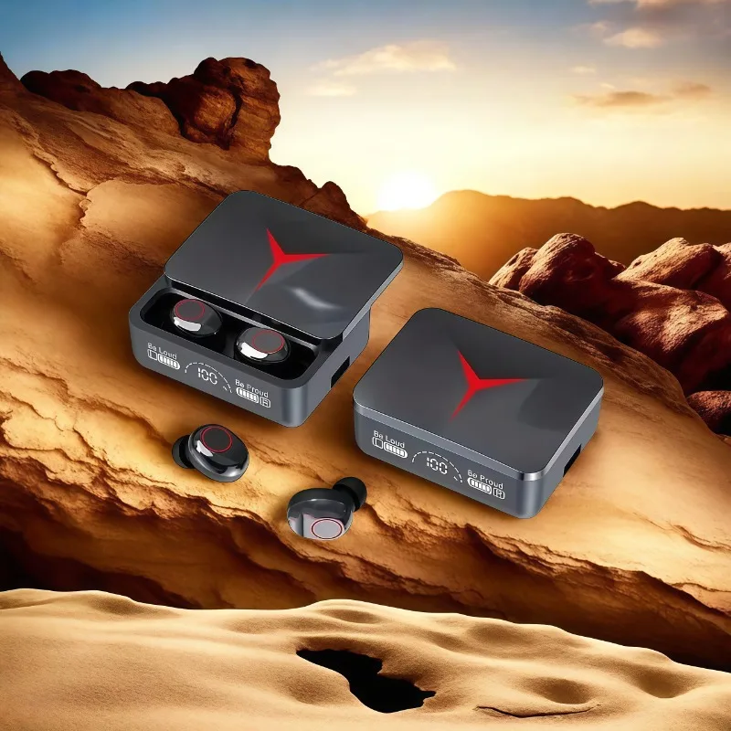 Cuffie wireless TWS Auricolari Bluetooth TWS Touch Control Auricolari sportivi Cuffie da gioco stereo Hi-Fi con microfono per smartphone