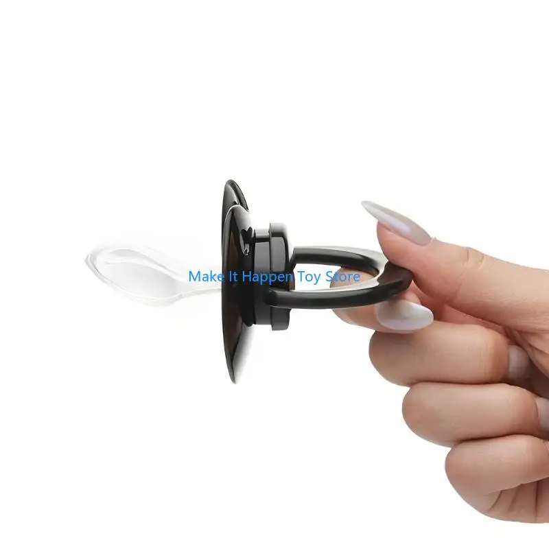 Sucette en Silicone pour adulte, pour soulager le Stress, qualité alimentaire, Simulation mamelon factice, paix jouet 28EC