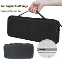 Keyboard Case Protective Storage Bag Shockproof Illuminated Keyboard Storage Box for Logitech MX Keys S/Mini Wireless Keyboard