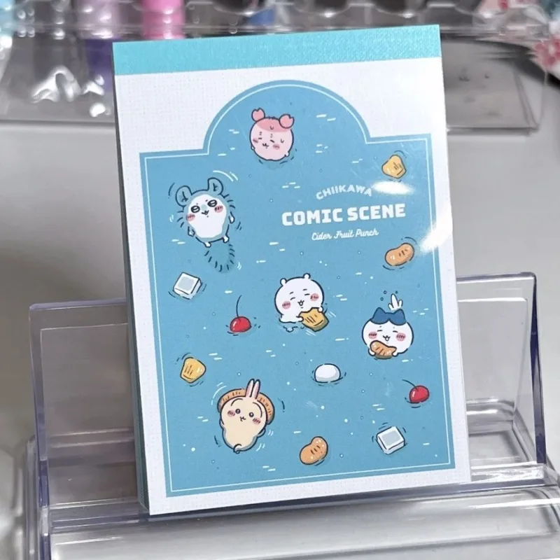 Cartoon Chiikawa Mini Notebook Portable Memo Journal School Office Stationery Supplies Residue Free Clean Writing Cute Kawaii - view 2
